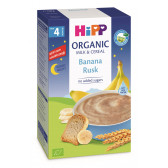 Terci organic instantaneu „noapte bună” banană + biscuite, cutie 250 g Hipp 114938 