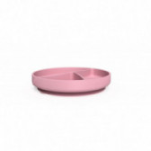 Farfurie adezivă de silicon de culoare roz Everyday baby 114975 2