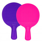 Set de tenis de masă - 2 rachete colorate cu mingi GT 115322 