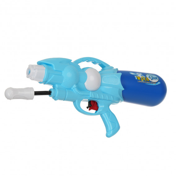 Pistol de apă cu pompă, albastru - 33 cm GT 115396 2