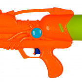 Pistol de apă cu pompă, portocaliu - 43 cm GT 115406 3