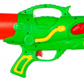 Pistol de apă, cu pompă verde-galben, 50 cm GT 115443 2