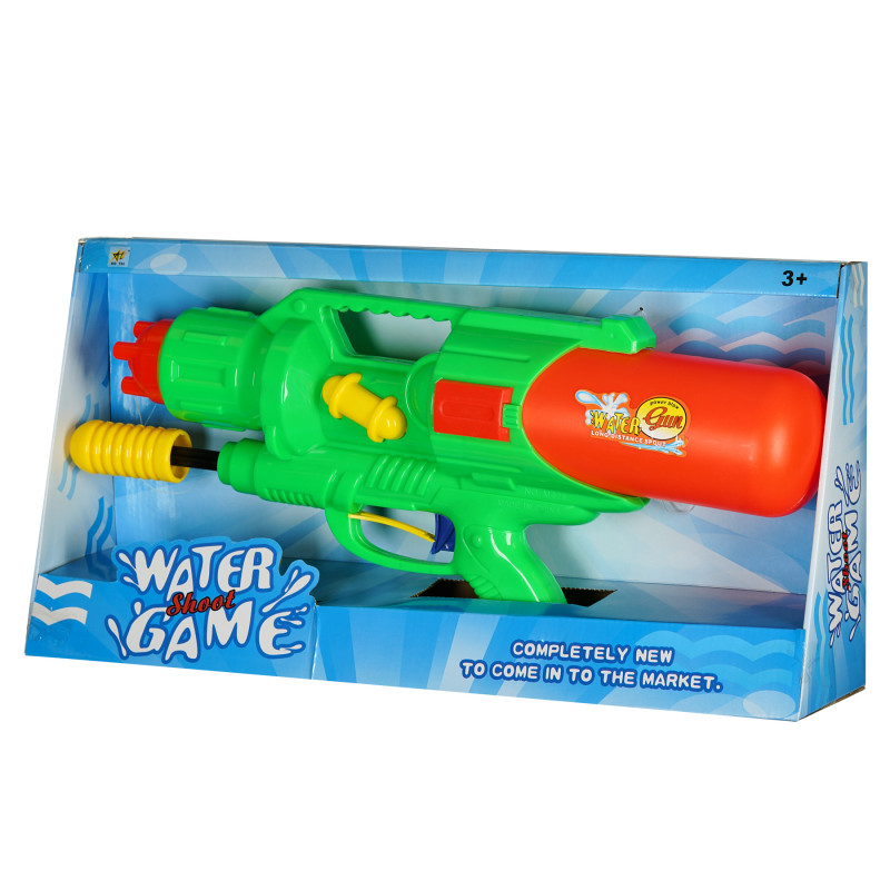 Pistol cu apă, verde-roșie, 48 cm  115526
