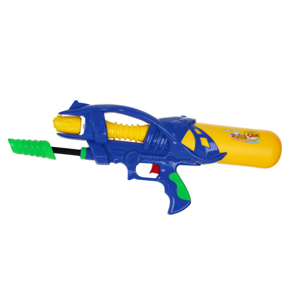 Pistol cu apă, cu pompă, galben-albastru, 47 cm GT 115533 