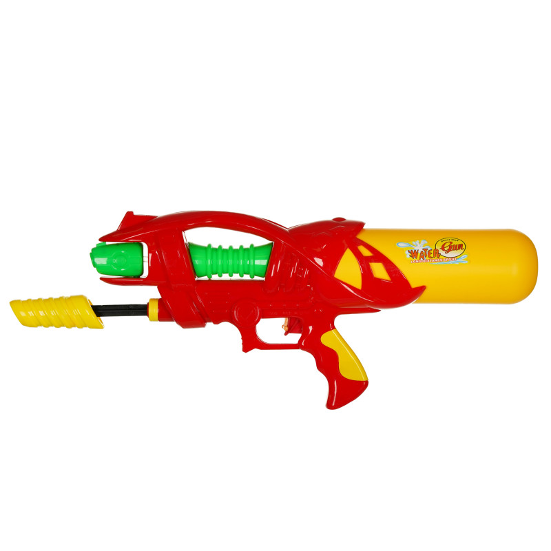 Pistol cu apă - roșu, din plastic - 47 cm  115540