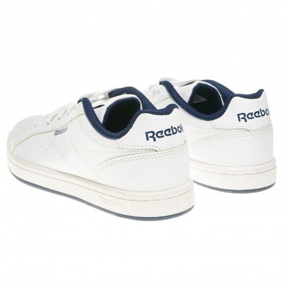 Adidași albi cu șireturi pentru băieți, marca Reebok Reebok 115910 2