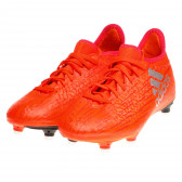 Încălțăminte de fotbal pentru băieți, culoare portocaliu Adidas 115957 