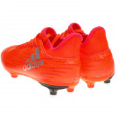 Încălțăminte de fotbal pentru băieți, culoare portocaliu Adidas 115958 2