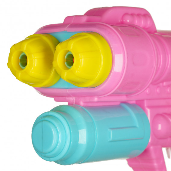 Pistol cu apă spațial, cu două capete de pulverizare, roz HL 116023 3