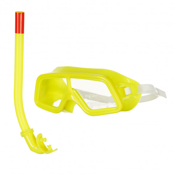 Set de înot / scufundare pentru copii, galben HL 116089 