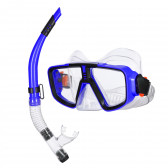Set mască și snorkel, albastru HL 116105 