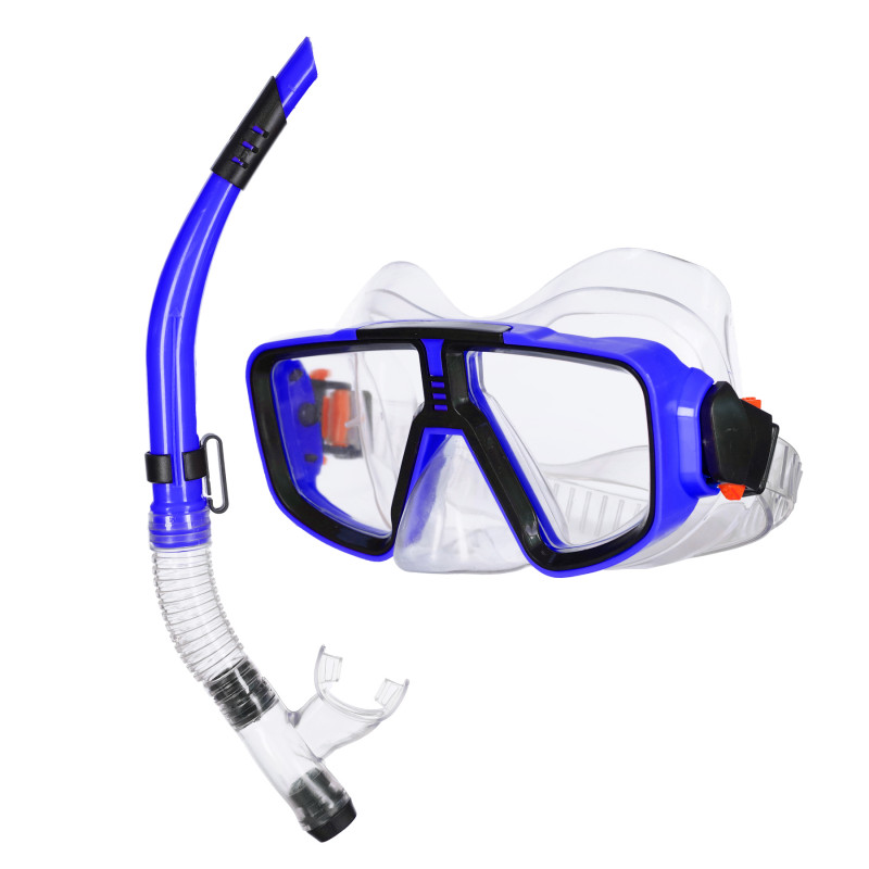 Set mască și snorkel, albastru  116105