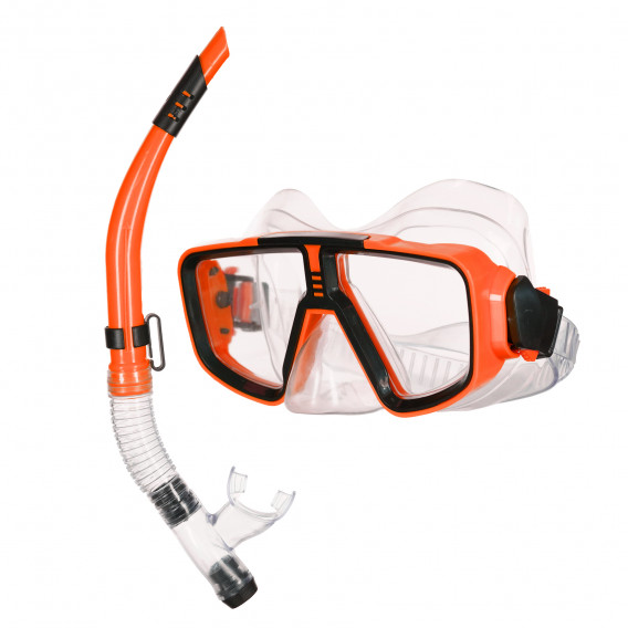 Set mască și snorkel, portocaliu HL 116113 
