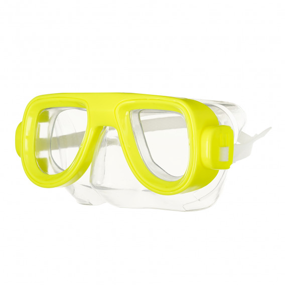 Set de înot - mască și snorkel, galben HL 116172 4