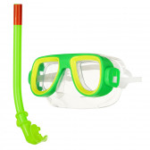 Set de înot - mască și snorkel, verde HL 116173 