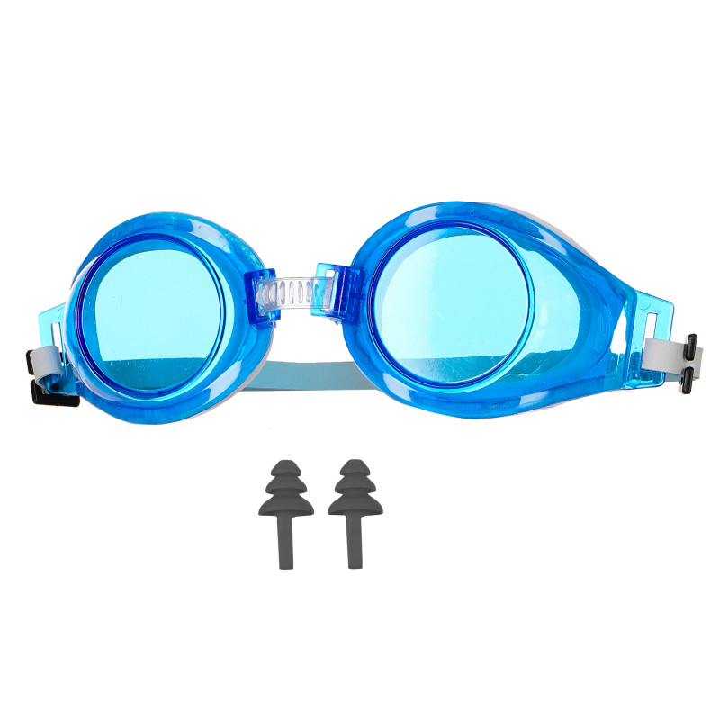Set - ochelari de înot și dopuri de urechi - albastru  116190