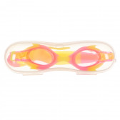 Ochelari de înot cu cutie de depozitare, galben / roz HL 116196 