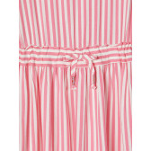 Rochie fără mâneci, cu dungi roz și alb pentru fete Name it 116461 3