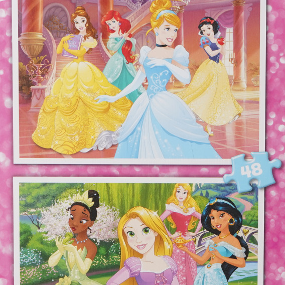 2 în 1 Puzzle pentru copii Disney Princess Disney Princess 116903 5