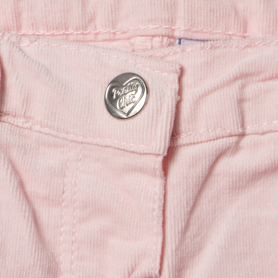 Pantaloni pentru fete, roz Idexe 117000 2