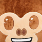 Perna Emoji - maimuță, 33 cm Christakopoulos 117107 2