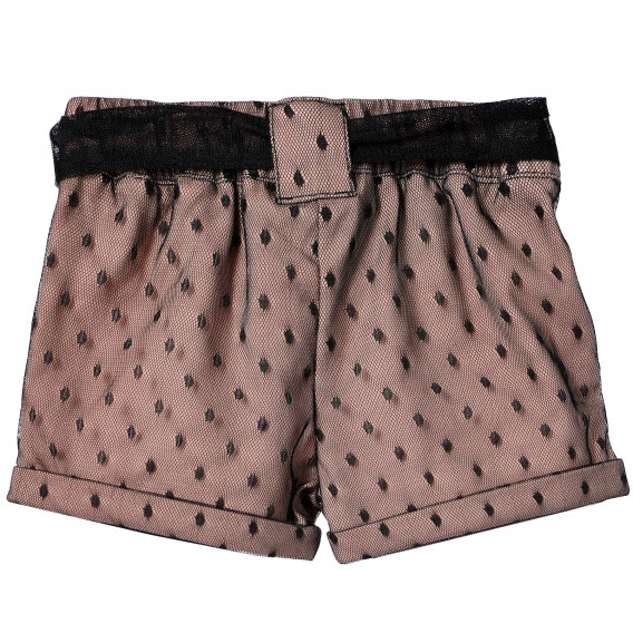 Pantaloni scurți pentru copii, roz / negru Birba 117240 3