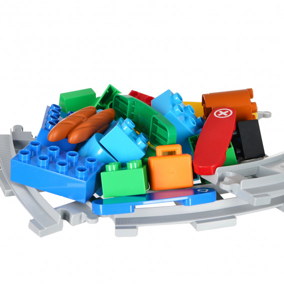 Constructor de trenuri cu abur, 59 de piese Lego 117375 3