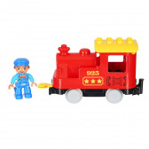 Constructor de trenuri cu abur, 59 de piese Lego 117376 4