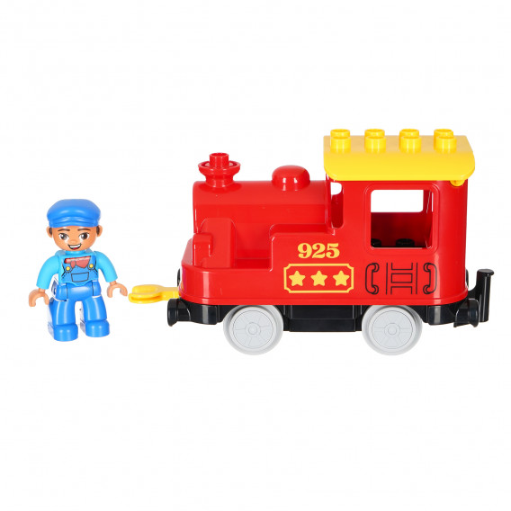 Constructor de trenuri cu abur, 59 de piese Lego 117376 4