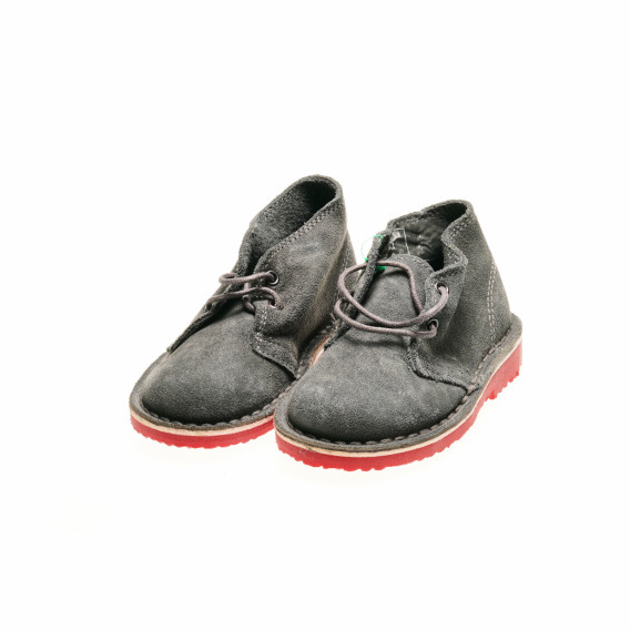Pantofi de piele pentru băieți Benetton 117592 