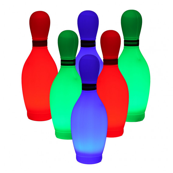 Set de bowling cu lumini LED - 7 bucăți King Sport 117792 3