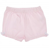Pantaloni scurți din bumbac pentru  fetițe, roz Chicco 117886 