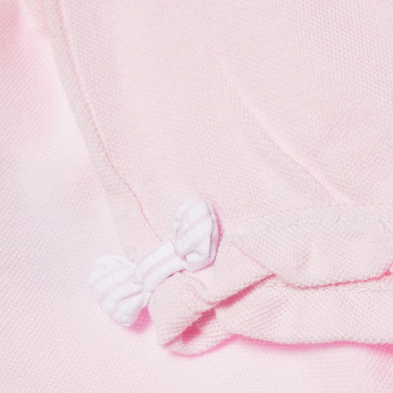Pantaloni scurți din bumbac pentru  fetițe, roz Chicco 117888 3