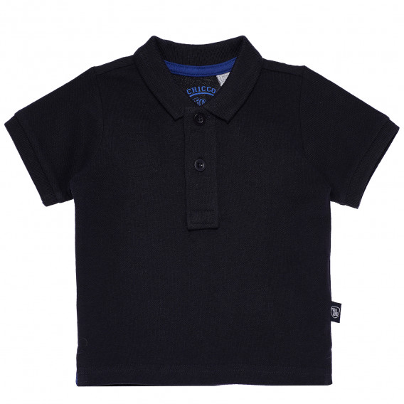 Tricou de bumbac pentru bebeluși, negru Chicco 117930 