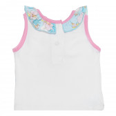 Bluză de bumbac pentru fetițe, hula Chicco 117961 2