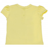 Tricou galben cu imprimeu, pentru fete Chicco 117981 2