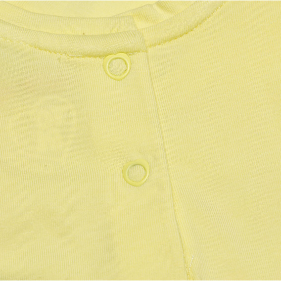 Tricou galben cu imprimeu, pentru fete Chicco 117983 4
