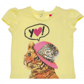 Tricou din bumbac pentru copii, tigru Chicco 117999 