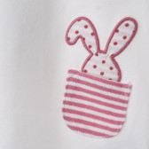 Bluză de bumbac pentru copii, iepure Chicco 118199 2