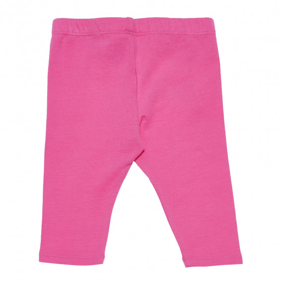 Colanți roz, cu imprimeu inimă, pentru fetițe Chicco 118203 2
