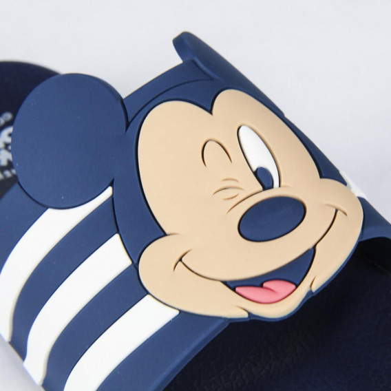 Flip-flops cu imprimeu albastru pentru băieți Mickey Mouse 118920 5