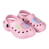 Papuci cu imprimeu Peppa Pig pentru fete, roz Peppa pig 119001 