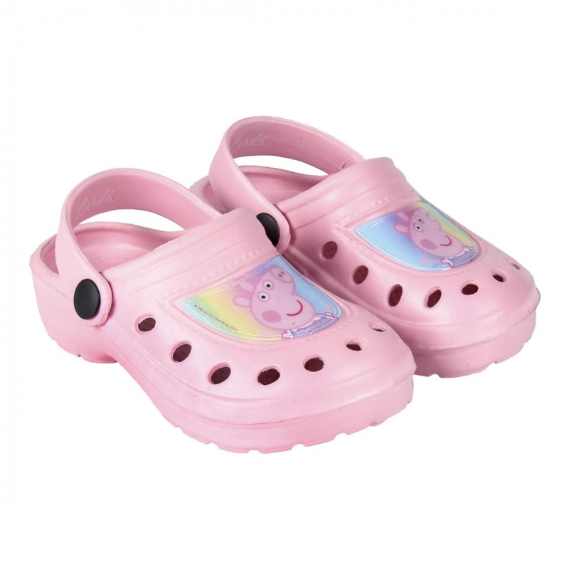 Papuci cu imprimeu Peppa Pig pentru fete, roz  119001