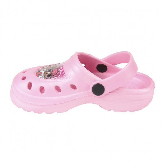 Papuci cu imprimeu Lol pentru fete, roz LOL 119010 3