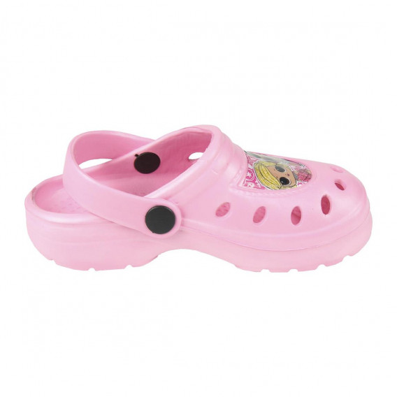 Papuci cu imprimeu Lol pentru fete, roz LOL 119011 4
