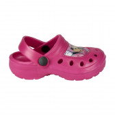 Papuci cu imprimeu Minnie pentru fete, roz Minnie Mouse 119013 2