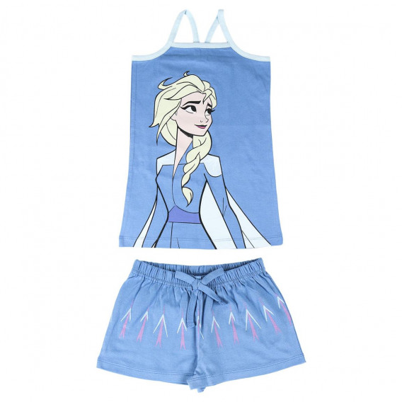 Pijamale din bumbac cu imprimeu Frozen 2 pentru fete Frozen 119085 