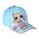 Șapcă LOL, pentru fete, albastru si roz LOL 119166 
