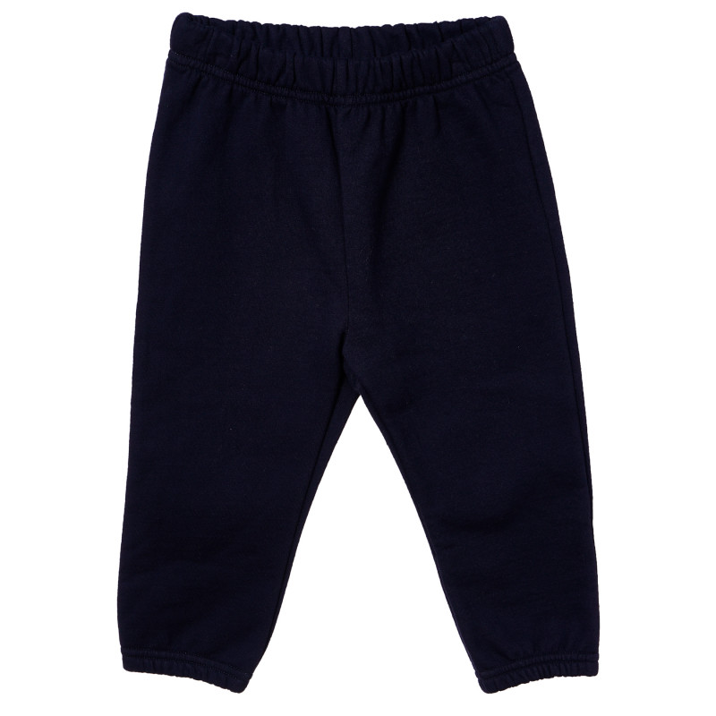 Pantaloni de bumbac pentru bebeluși, bleumarin  120321