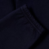 Pantaloni de bumbac pentru bebeluși, bleumarin Idexe 120323 3
